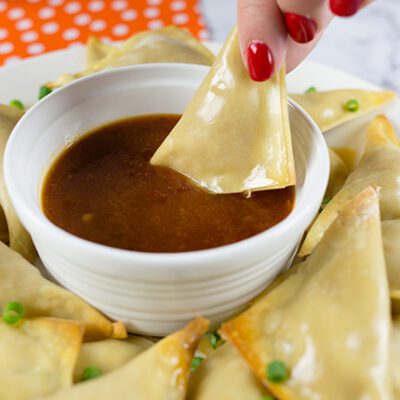 Healthy Baked Crab Rangoons