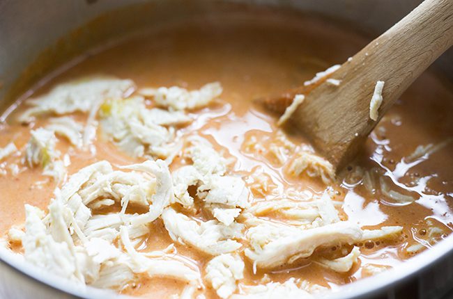 chicken in a pot