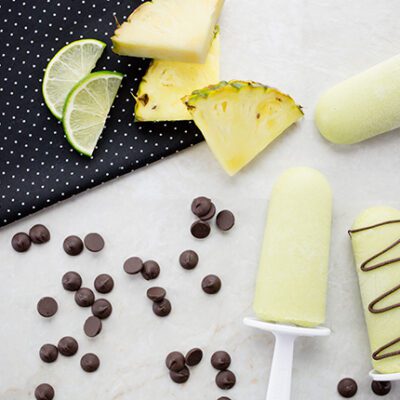 Avocado Pineapple Popsicle
