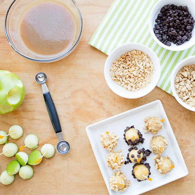 Caramel Apple Bites