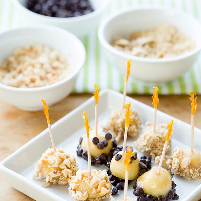 Caramel Apple Bites