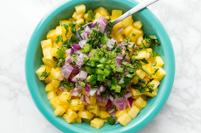 Easy Pineapple Salsa