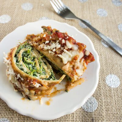 best spinach lasagna roll ups