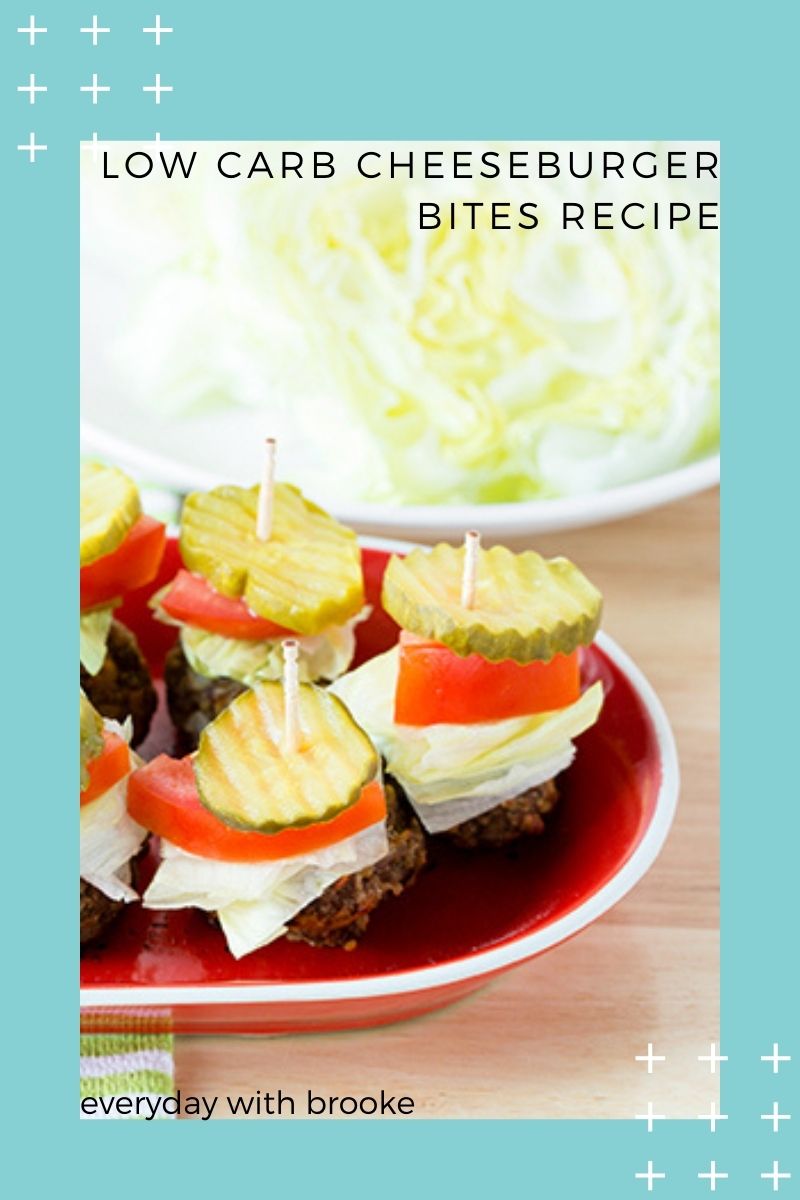 Low Carb Cheeseburger Bites Recipe