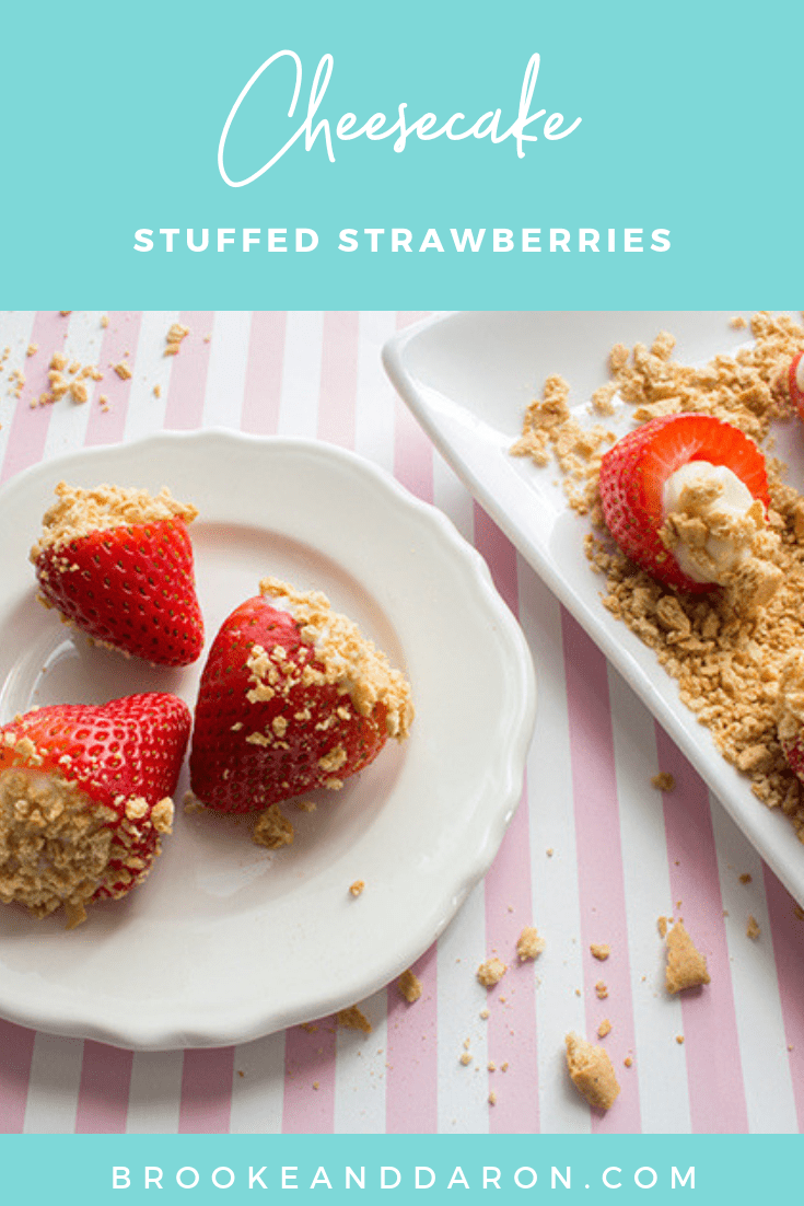 cheescake stuffed strawberries