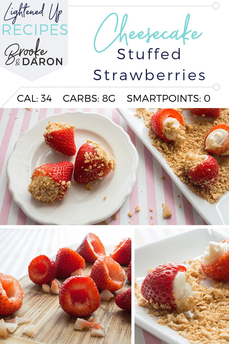 cheesecake stuffed strawberries