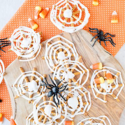 pretzel spider webs brooke farmer