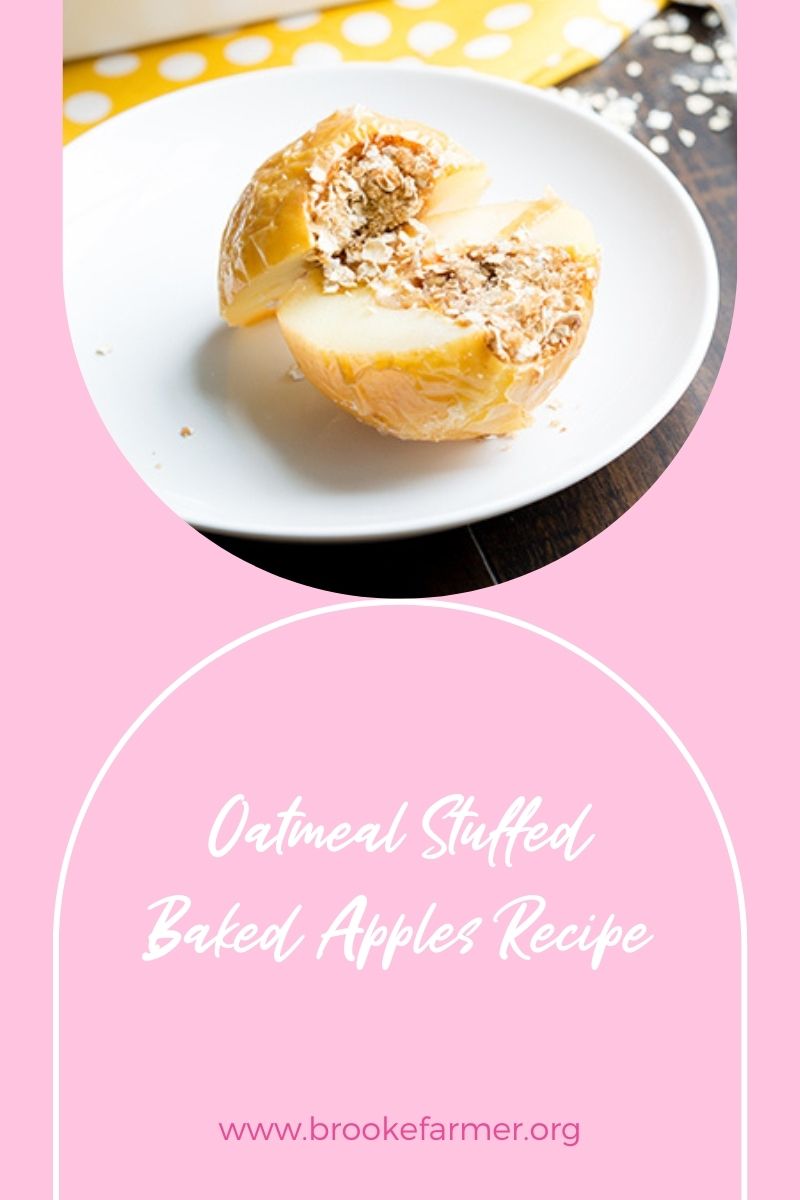 Oatmeal Stuffed Baked Apples Recipe