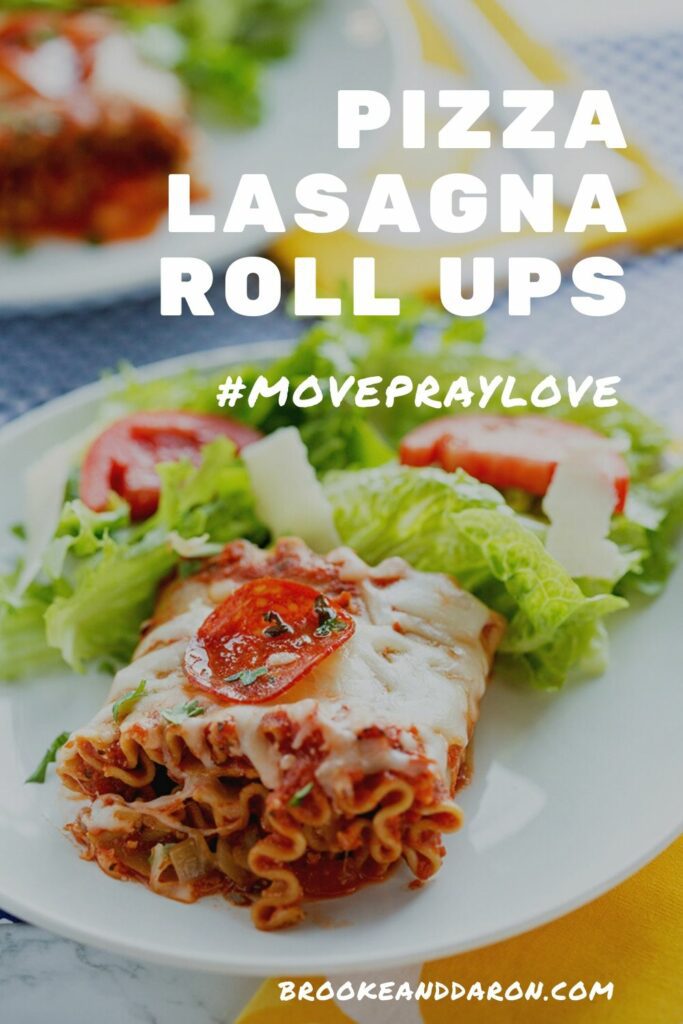 Lasagna on plate
