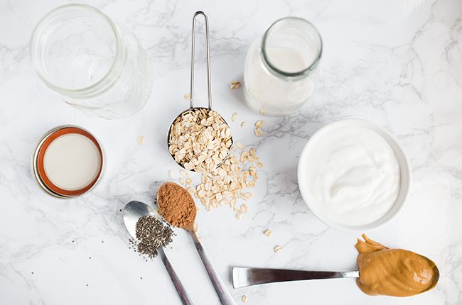 Overnight Oats Ingredients
