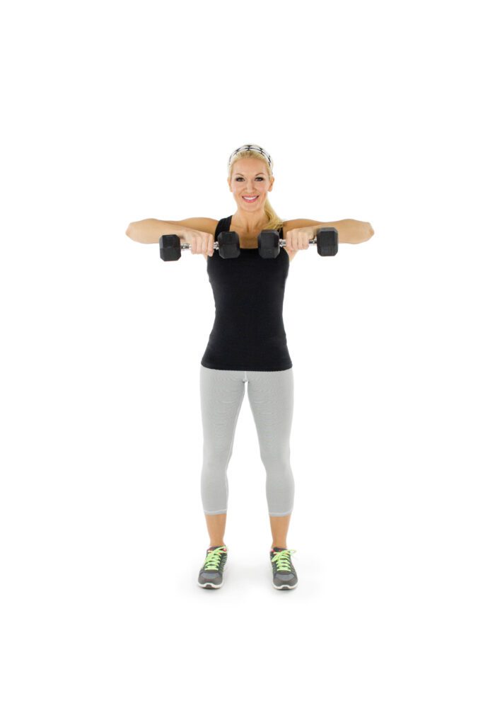 image of a horizontal in and out exercise