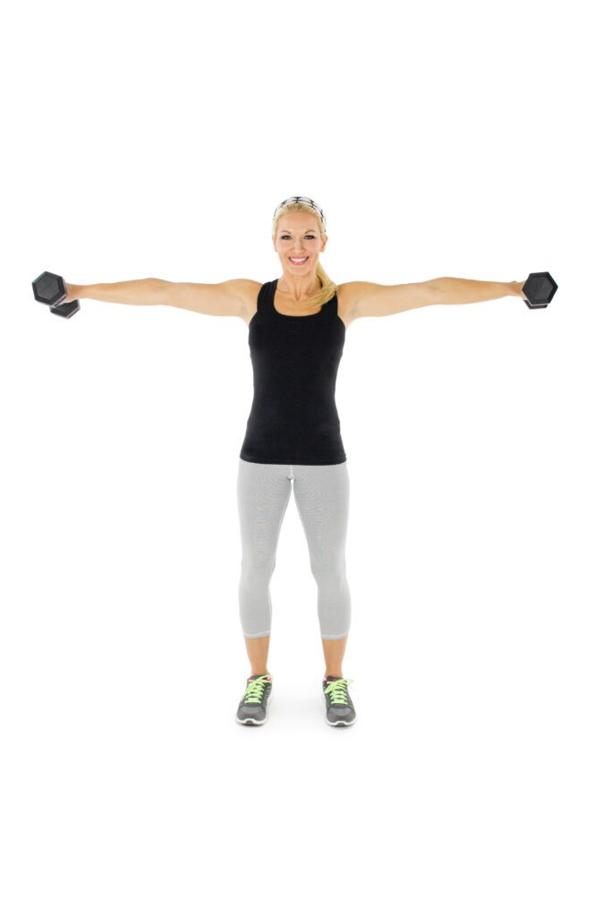 image of a horizontal in and out exercise by Brooke Farmer