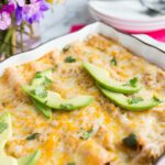 Healthy Enchilada Breakfast Casserole