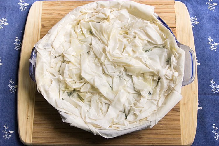 Covered Spinach Pie