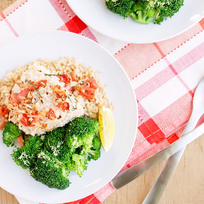 Plated Chicken
