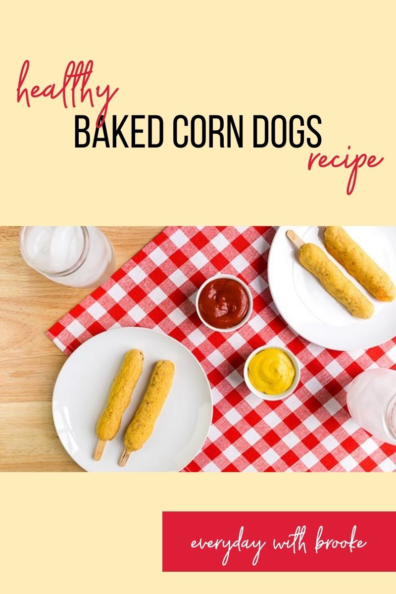 Healthy Baked Corn Dogs