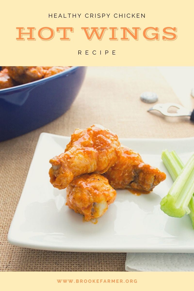 Healthy Crispy Chicken Hot Wings
