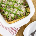 Ground Beef Saparagus Casserole Finished