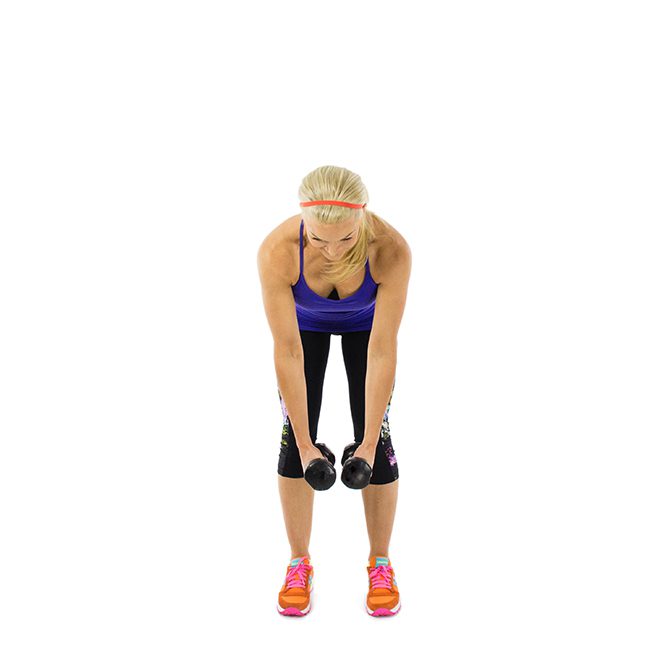 Standing Rear Delt Raise Exercises to Remove Back Fat with Pictures