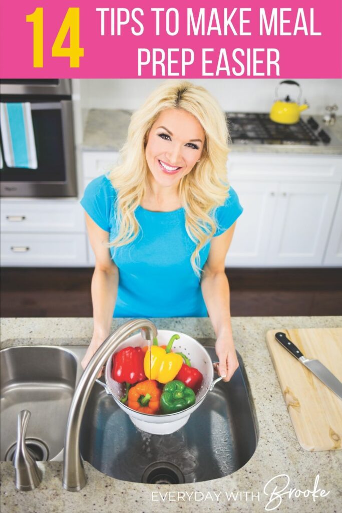 pinterest pin for meal prep tips