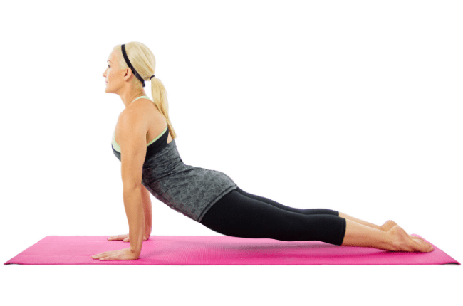 vine pose for 6 stretch and flow moves to do everyday
