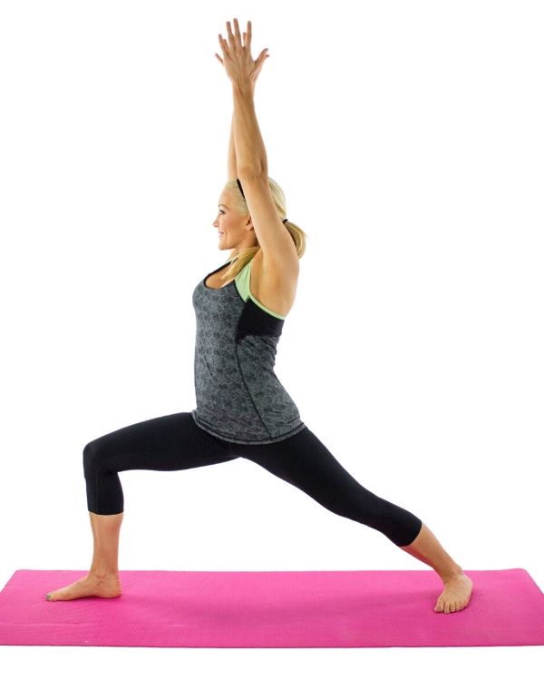 warrior pose
