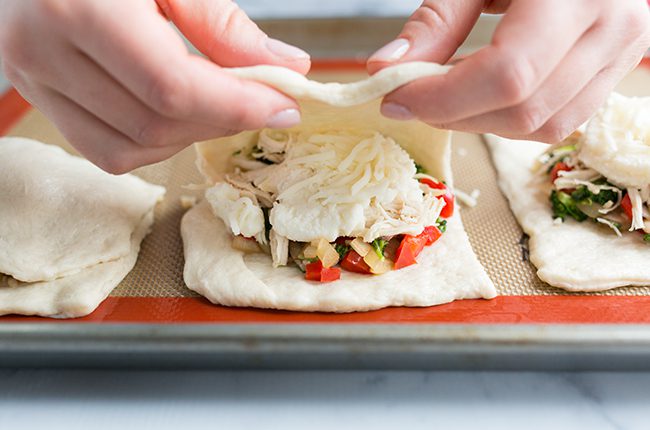 Folding the Calzone