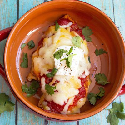 Baked Salsa Chicken