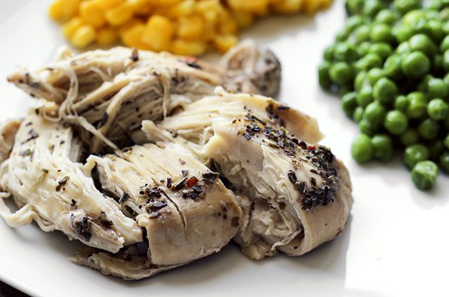 Plated Beer Chicken