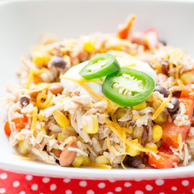 Fiesta Chicken with Rice and Beans