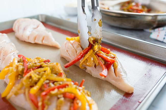 Stuffing Chicken
