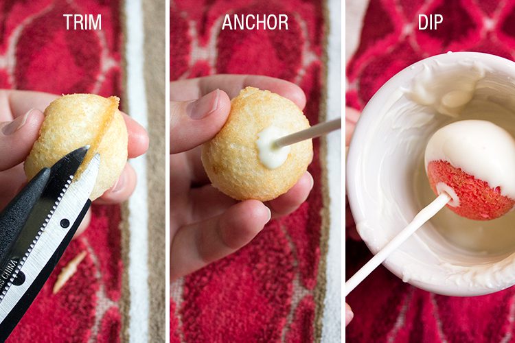 Cake Pop Steps