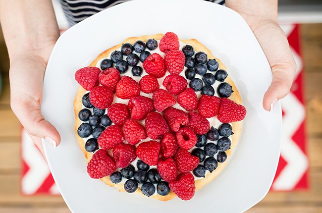 Fruit Pizza Close Up