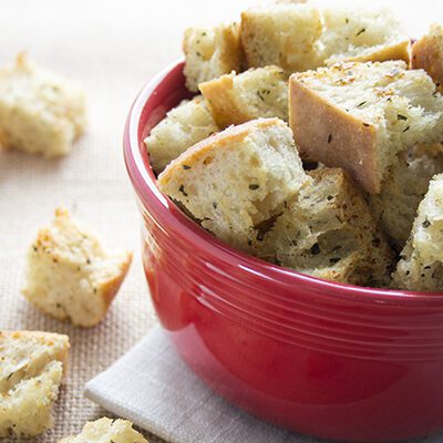 Easy Homemade Italian Croutons