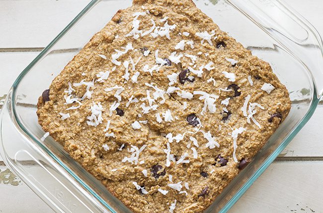 Unbaked Banana Cake