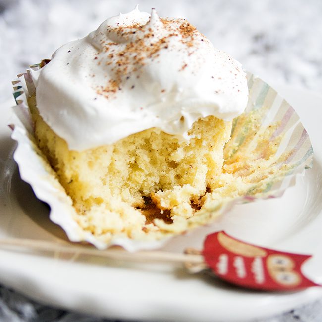 Eggnog Cupcakes