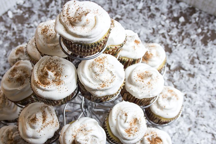 Eggnog Cupcake Stand