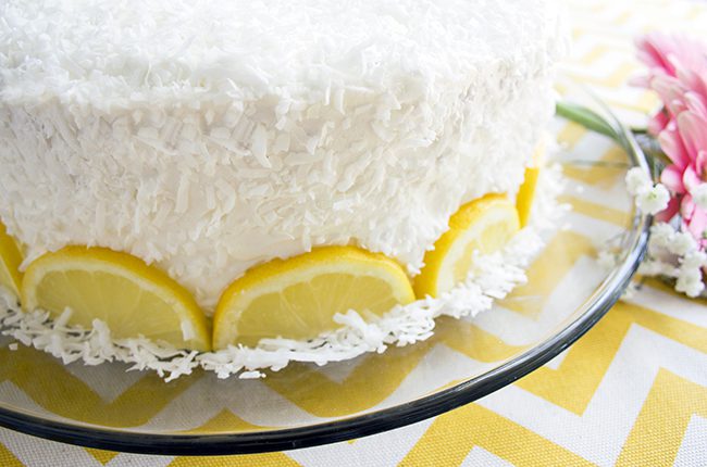Coconut Lemon Cake