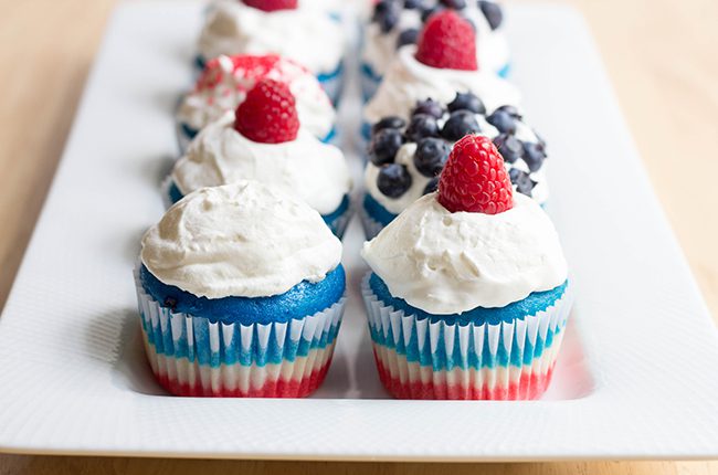 Plate of Cupcakes