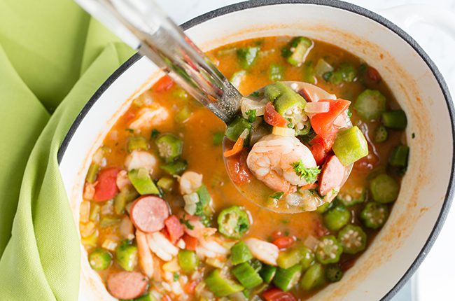 Gumbo with Sausage