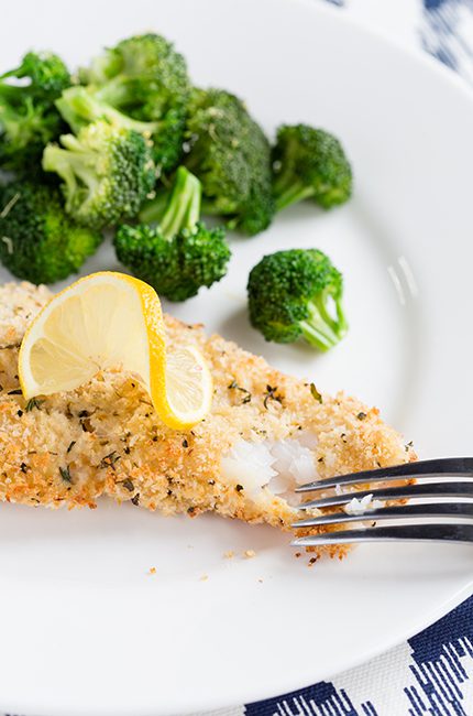 Parmesan Crusted Cod