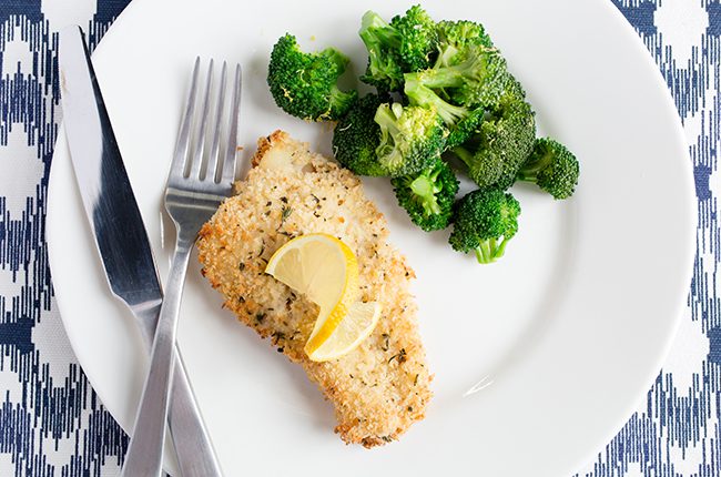 Baked Crispy Cod