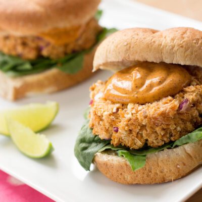 Healthy Salmon Burgers