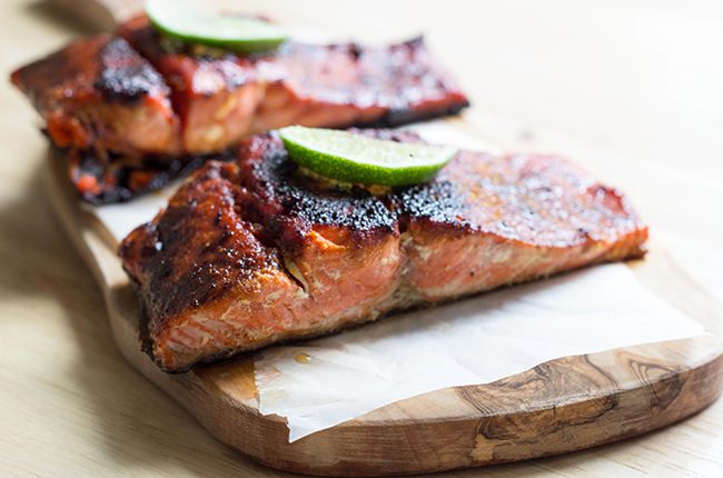 Salmon with Lime