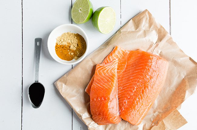 Thai Salmon Ingredients