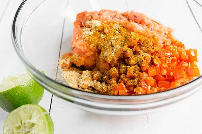 Salmon Burger Mix
