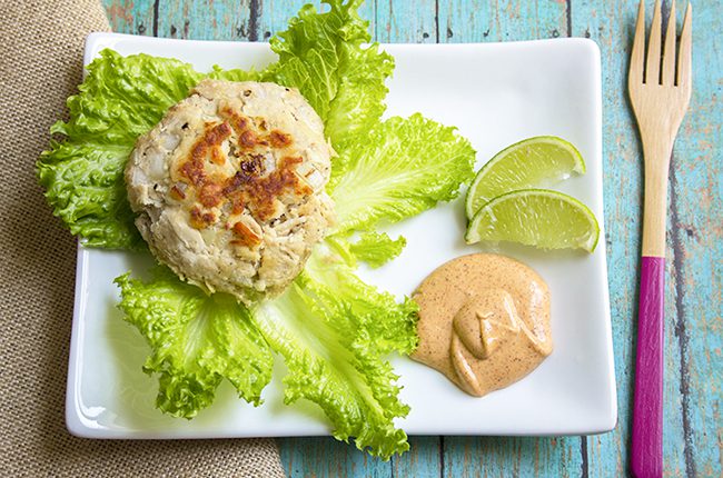 Tuna Cakes with Mayo