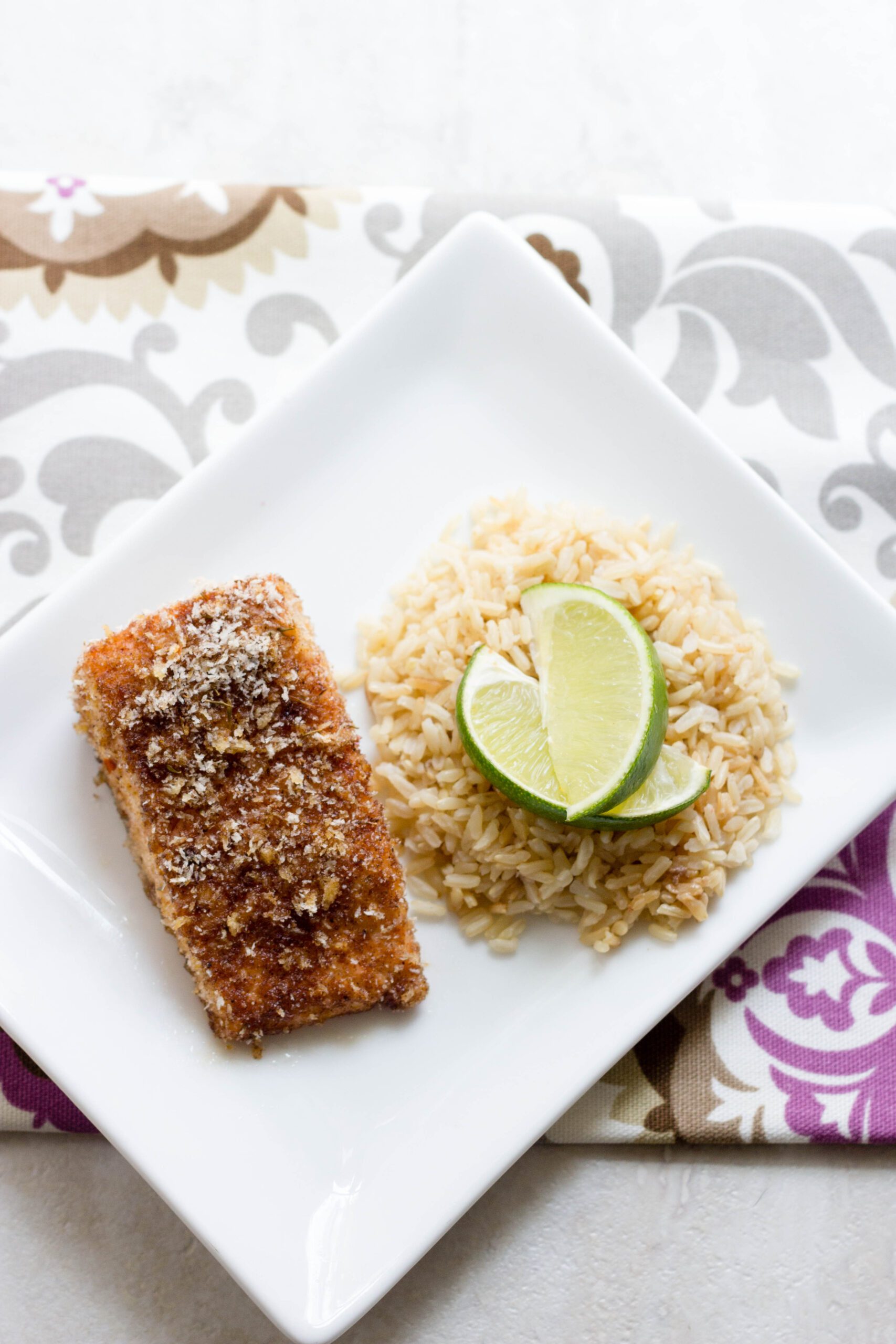 Baked Jerk Salmon