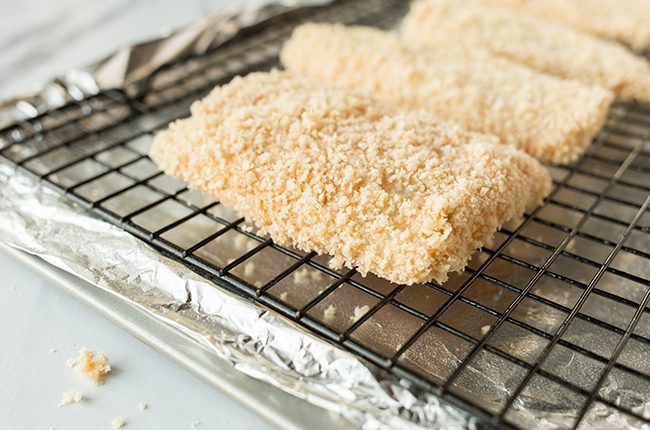 Coated Baked Fish