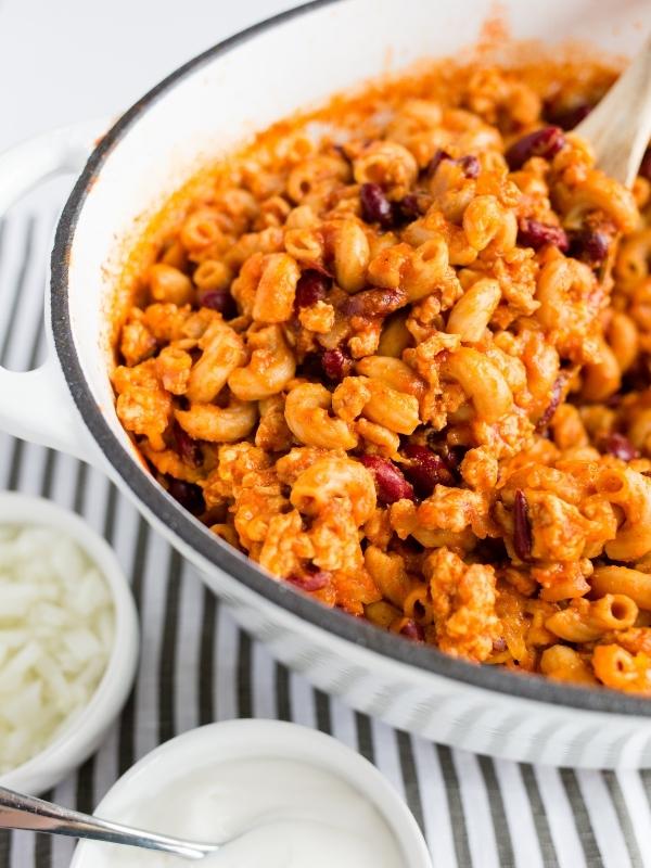 Cheesy Chili Mac